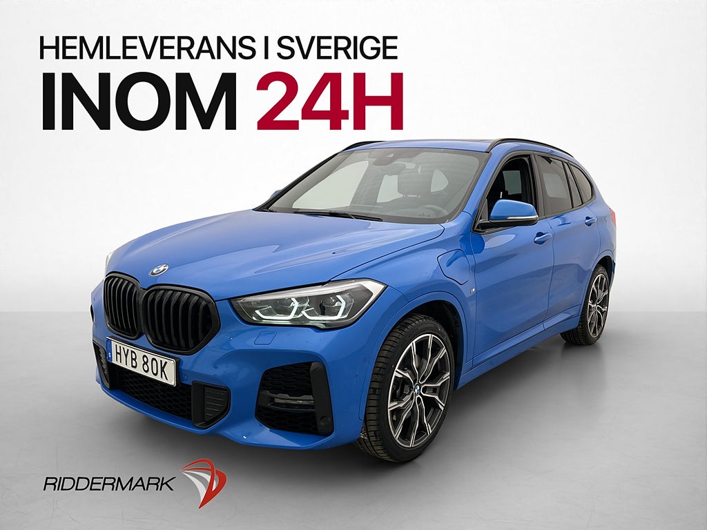 BMW X1 xDrive25e M Sport H/K HUD Pano Drag Skinn Kamera Navi