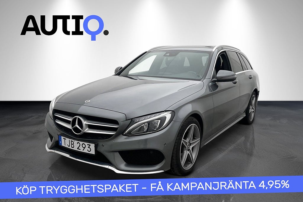 Mercedes-Benz C 220 T d  | AMG Line | Burmeister | Dragkrok | Kamera