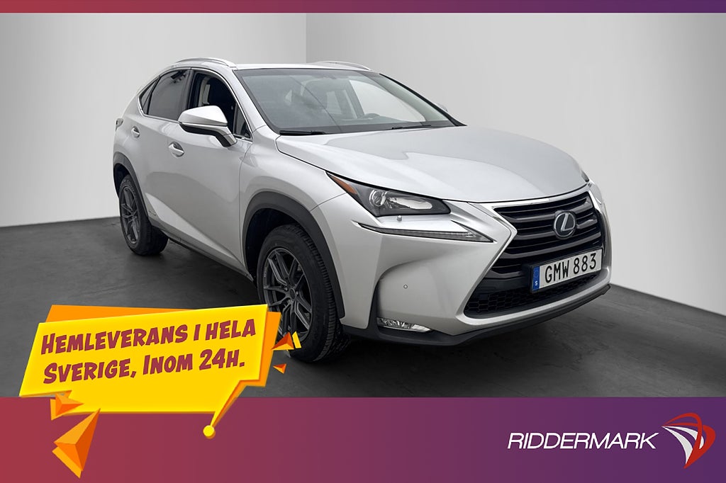 Lexus NX 300h AWD Executive M&K-Värmare Kamera Skinn Drag