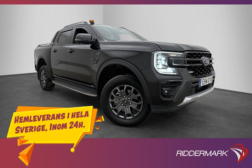Ford ranger Wildtrak 2.0 e-4WD Cockpit Värm Drag 360° MOMS