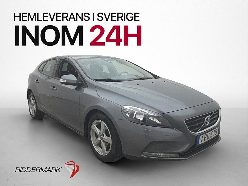 Volvo V40 D2 Kinetic Värmare Sensorer Bluetooth Kamrem-Bytt