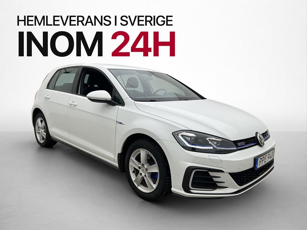 Volkswagen Golf GTE 204hk Dragkrok Kamera CarPlay Adapt-Fart