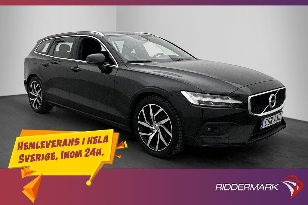 Volvo V60 D4 190hk AWD Momentum Värmare Drag Sensorer MOMS