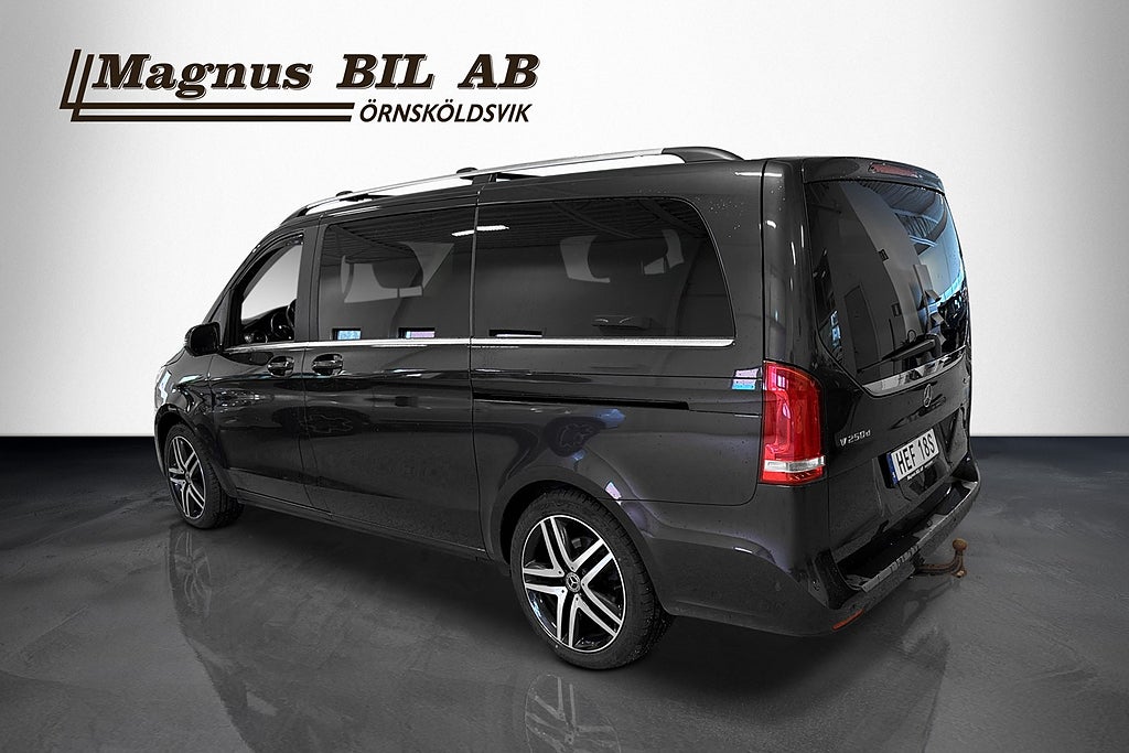 Mercedes-Benz V 250d 4MATIC 9G-Tronic Drag 360° P-värm Skinn 7sits miniatyr 4