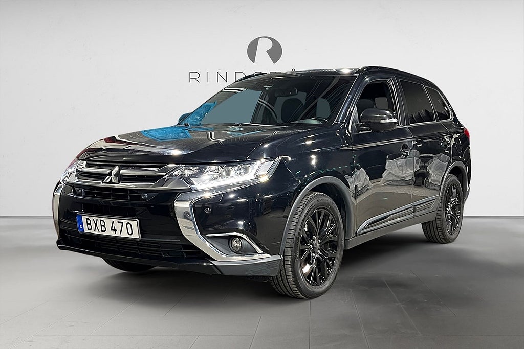 Mitsubishi Outlander 2.2 Di-D 150 HK AUT ONYX AWD 360° SKINN PDC 7-SITS 18"