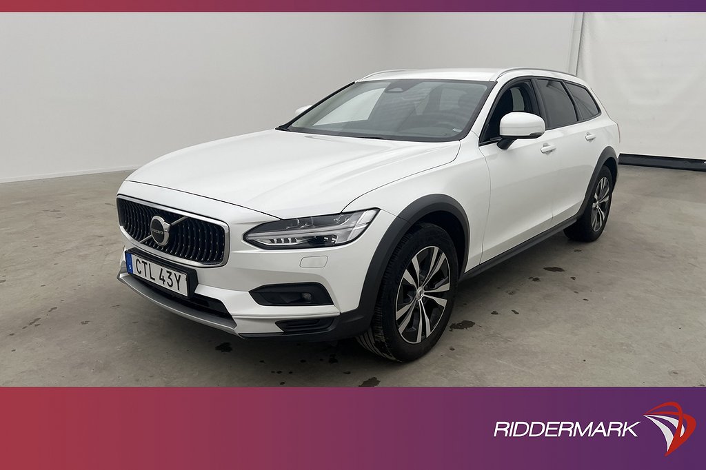 Volvo V90 Cross Country B5 AWD D-Värmare H/K Skinn Drag MOMS