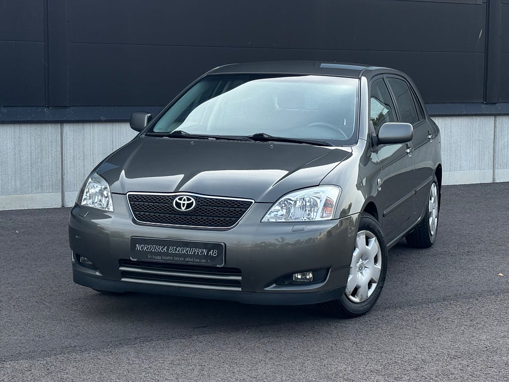 Toyota Corolla 5-dörrars 1.6 VVT-i, automat 