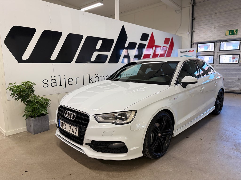 Audi A3 Sedan 1.4TFSI COD S Tronic S-Line, Sport Plus, 140hk