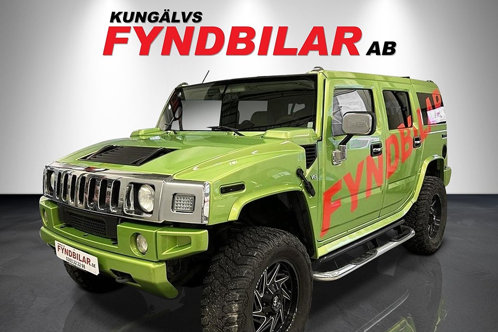 Hummer H2 6.0 V8 Höjd Extreme Drag 321hk
