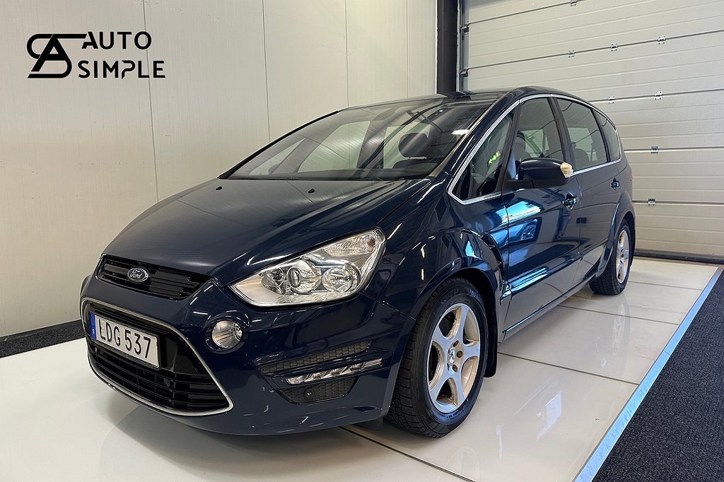 Ford S-Max 2.0 TDCi 7-Sits Automat Business Nyservad (140hk)