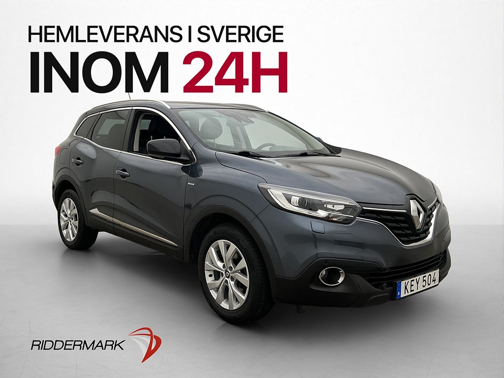 Renault Kadjar 1.3 TCe 1 Brukare M&K-Värmare Kamera Navi