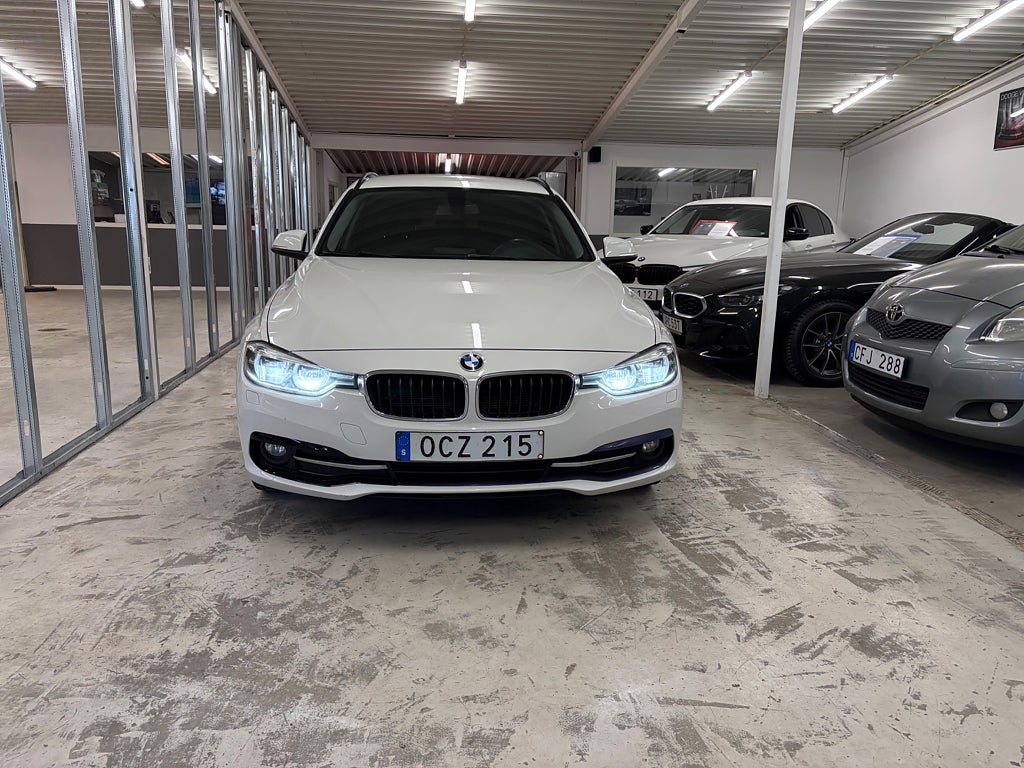 BMW 318D Touring Steptronic Sport line Euro6,Svensksåld