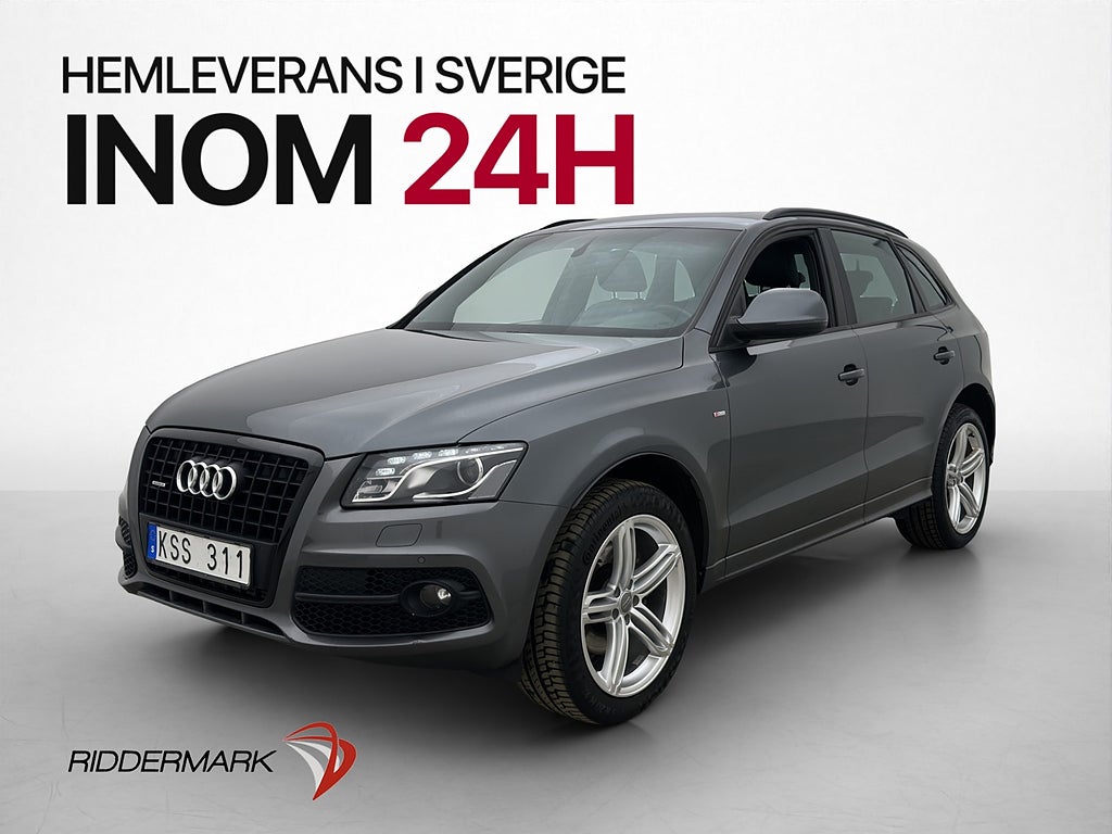 Audi Q5 3.0 TDI V6 Quattro S-Line Pano Drag Navi Värmare