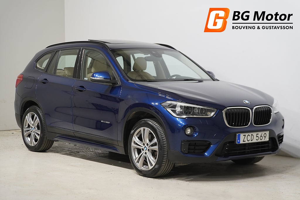 BMW X1 xDrive20i 192HK Aut Sport line Drag/Pano/PDC/Skinn