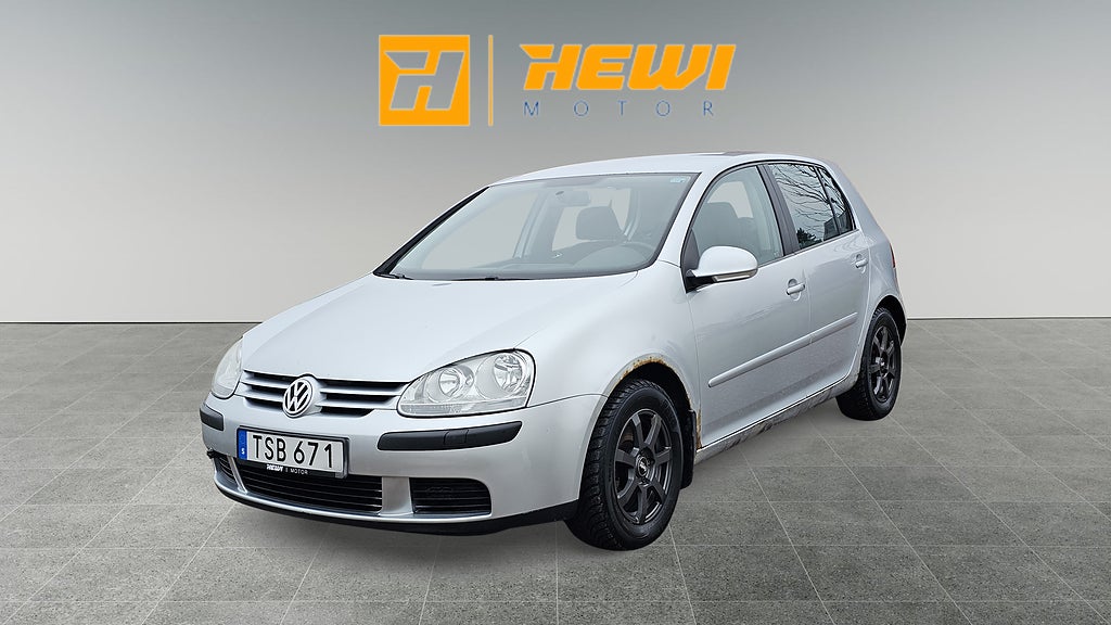 Volkswagen Golf 5-dörrar 1.6|Kamrem bytt|Motorvärmare