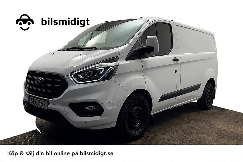 Ford Transit Custom 280 2.0 Aut L1 Drag Inredd Kamera PDC Värmare MOMS