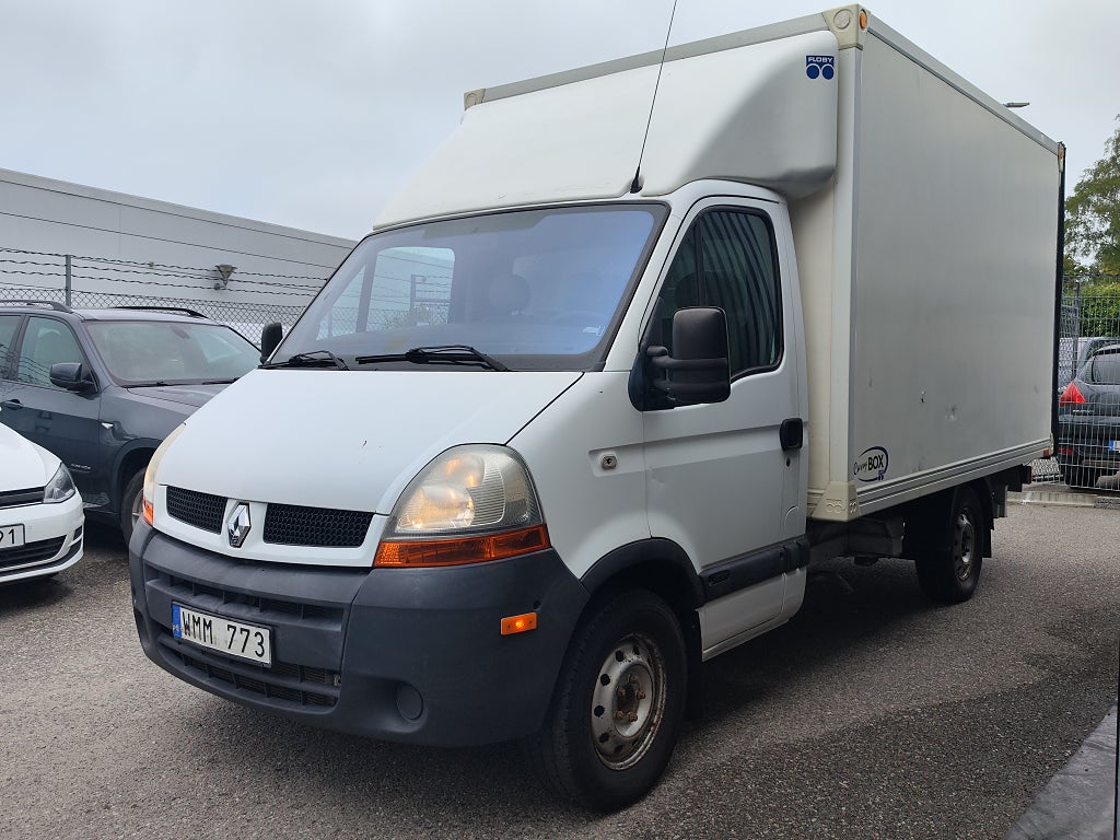 Renault master Chassi 3.5 T 2.5 dCi 115hk Volymskåp + BG-lyft