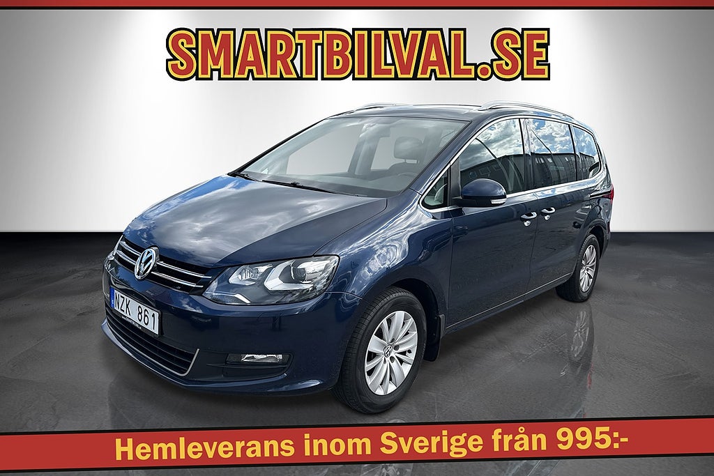 Volkswagen Sharan 2.0 TDI 4Motion Masters 7-Sits Värmare 