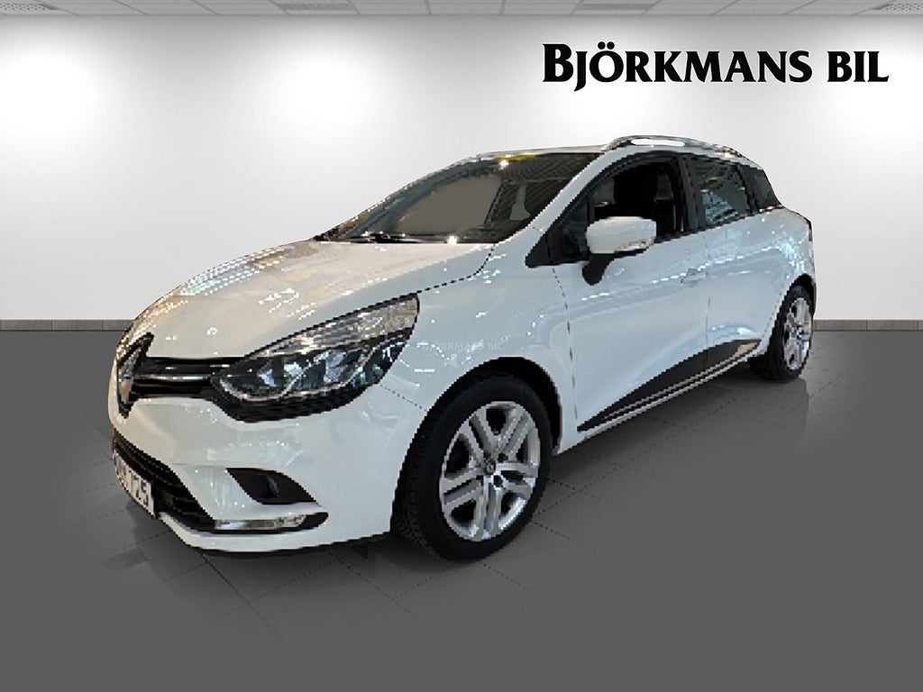 Renault Clio Sport Tourer 0.9 TCe 90hk, S & V-hjul
