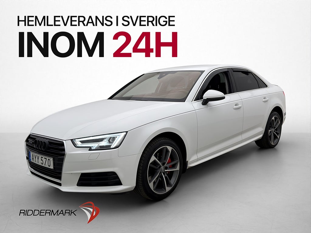 Audi A4 Sedan 2.0 TDI Quattro 190hk Proline P-sensorer