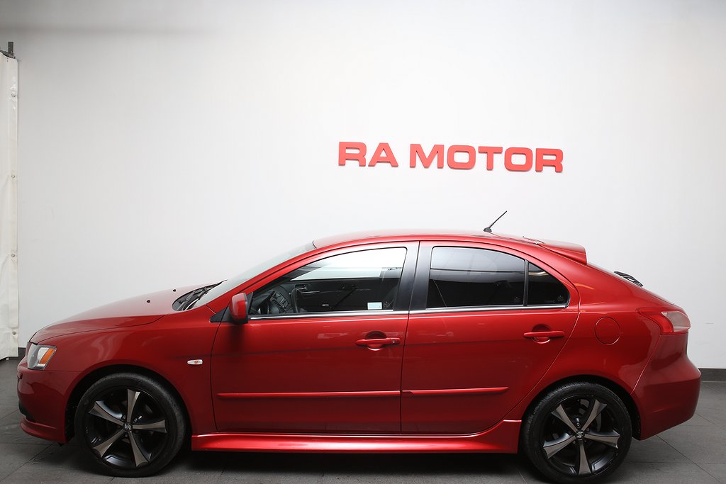 Mitsubishi Lancer Sportback 1,8 Di-D Skinn Keyless Nyservad 2012