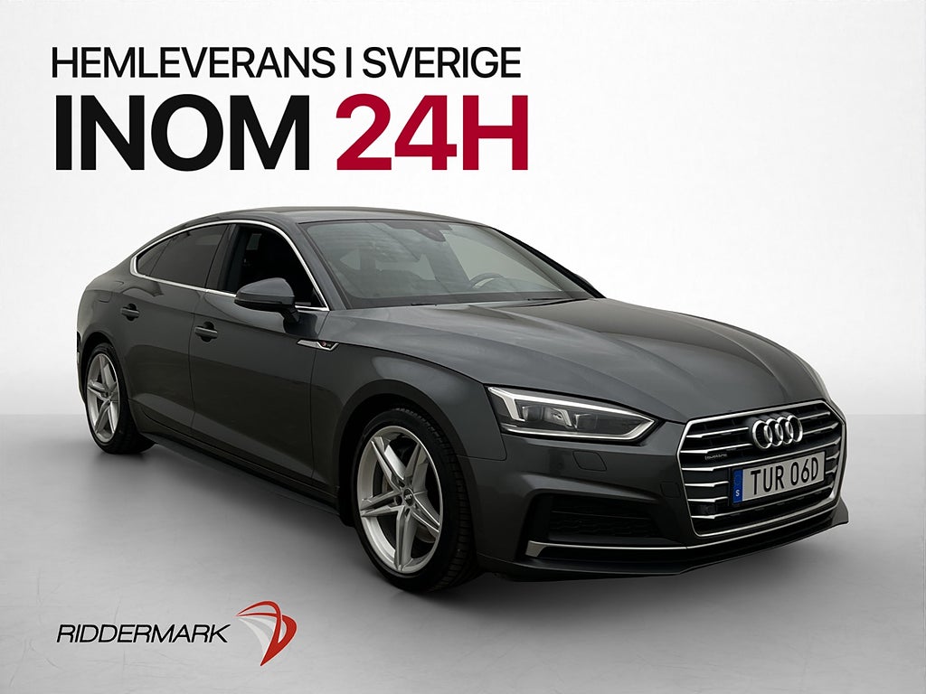 Audi A5 45 TFSI quattro 245hk MHEV S-Line Drag