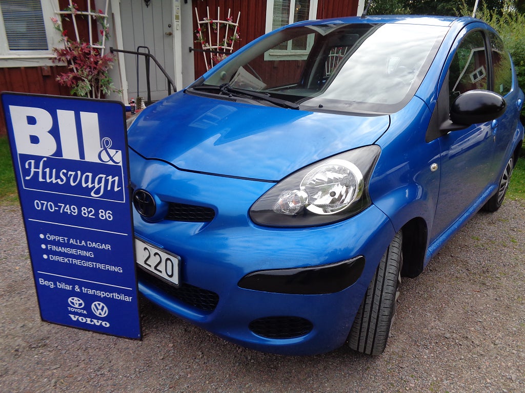 Toyota Aygo 5-D 1.0 VVT-i KÖRKLAR/AC/CD/FINANS/INBYTE 