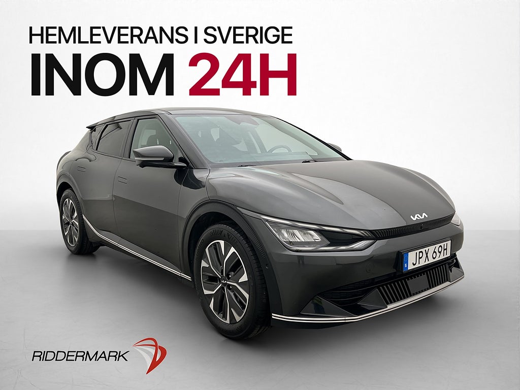 Kia EV6 77.4 kWh 228hk PLUS 360° Skinn Navi Värmepump MOMS