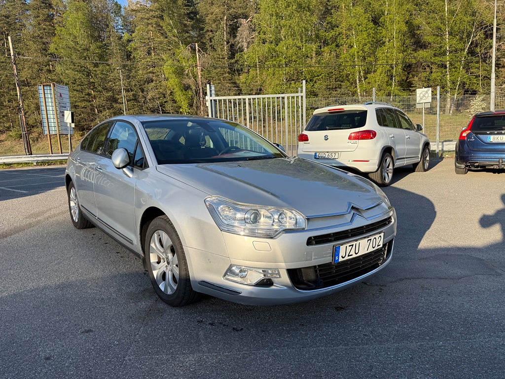Citroën C5 Sedan 2.0 Bioflex 140hk 16500 mil Dragkrok Besiktigad