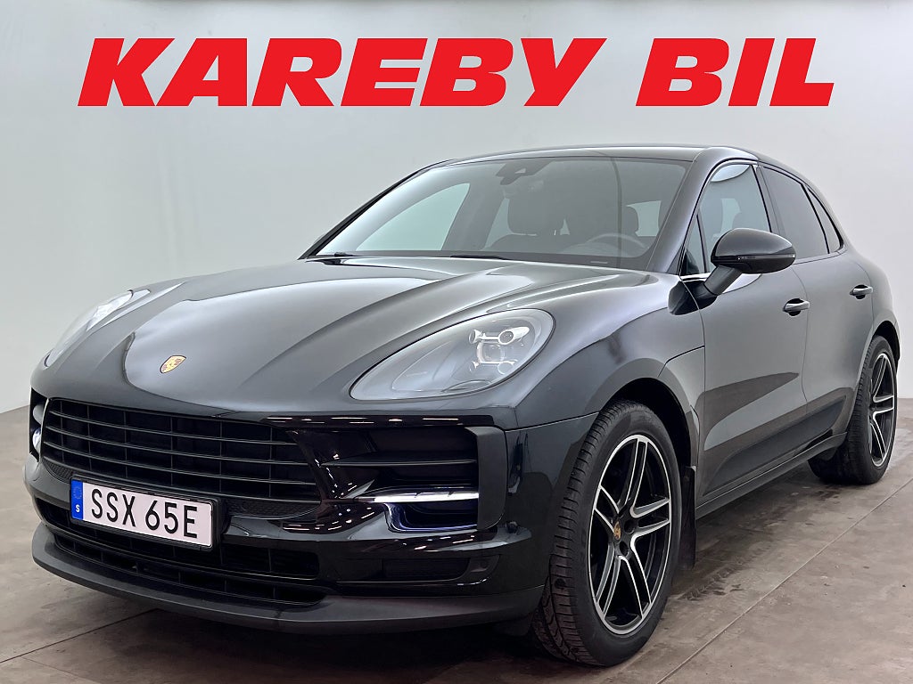 Porsche Macan PDK 245hk Rattvärme Dragkrok Backkamera Navi Värmare