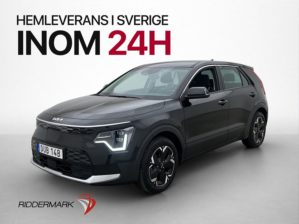 Kia Niro EV 204hk Action Kamera Navigation Rattvärme CarPlay