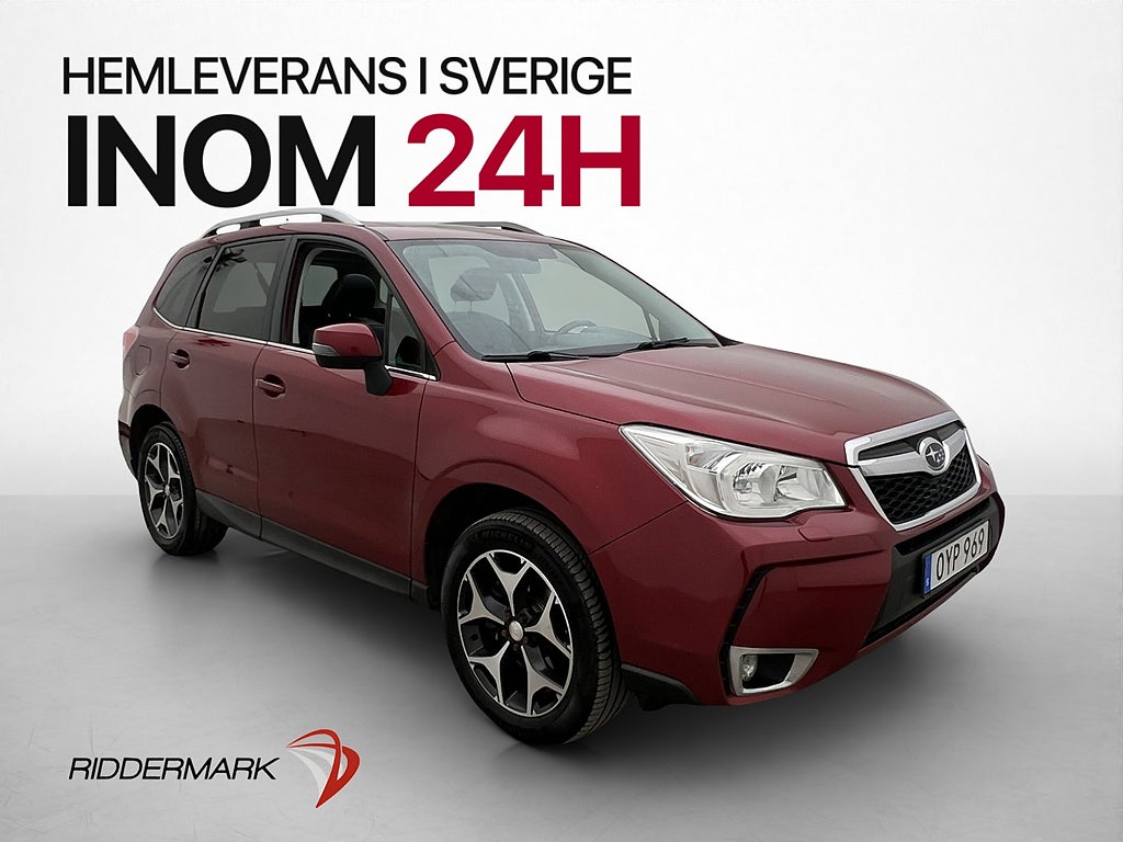 Subaru Forester 2.0 4WD M-Värmare Pano H/K Navi Skinn Drag