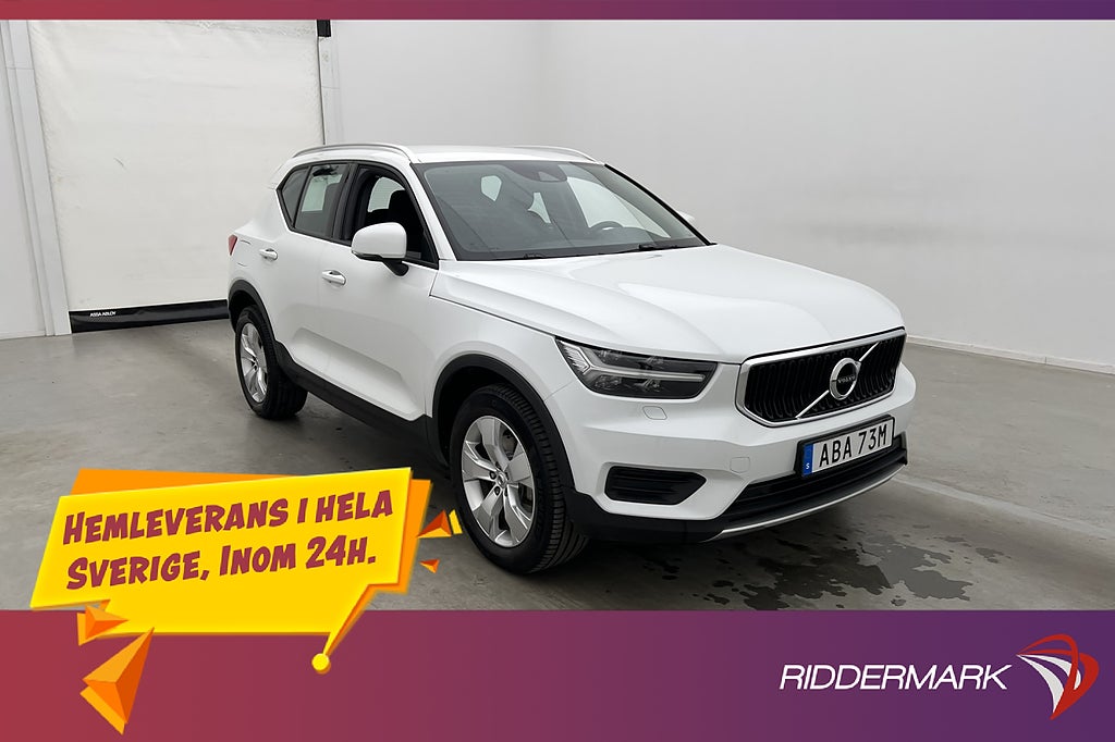 Volvo XC40 B4 AWD Momentum VOC Värmare Drag P-Sensorer