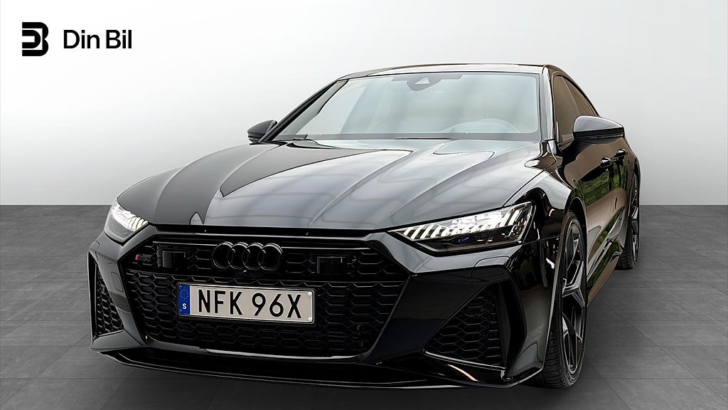 Audi RS7 Sportback performance 630 HK RS-Design RÖD Läder HD Matrix