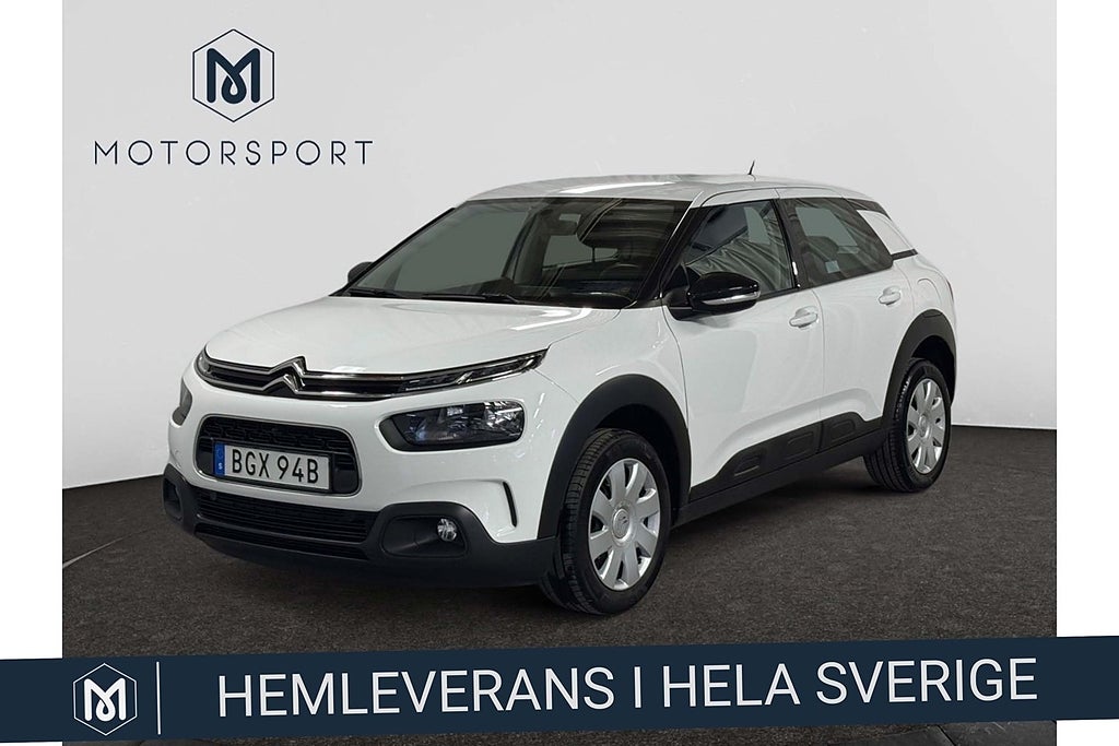 Citroën C4 Cactus 1.2 PT Feel 110hk Farthållare Låga mil Apple Carplay