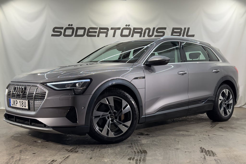 Audi E-Tron 55 QUATTRO PROLINE  DRAG LÄDER LUFTFJÄDRING MOMSBIL