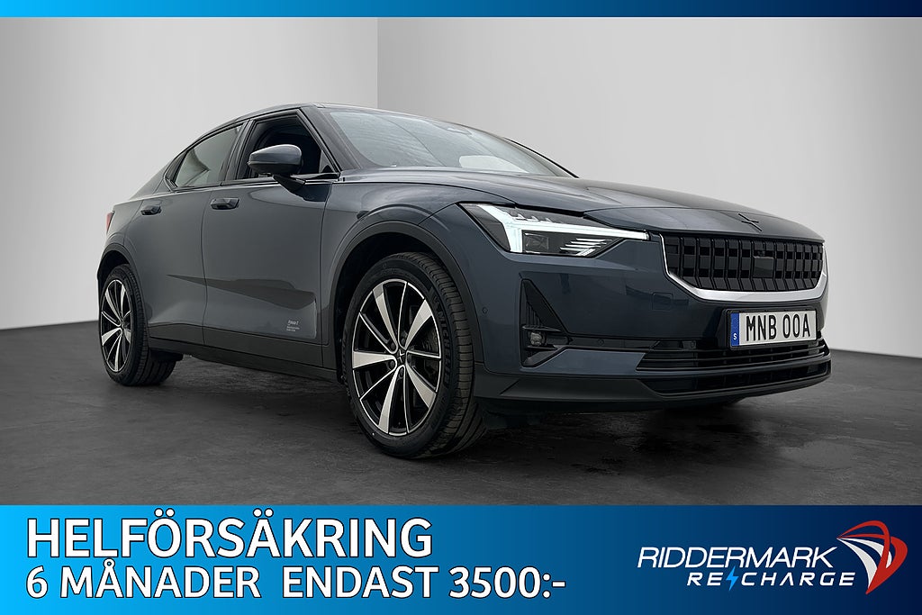 Polestar 2 Long Range Single Motor Plus Pilot Värm Pano H/K