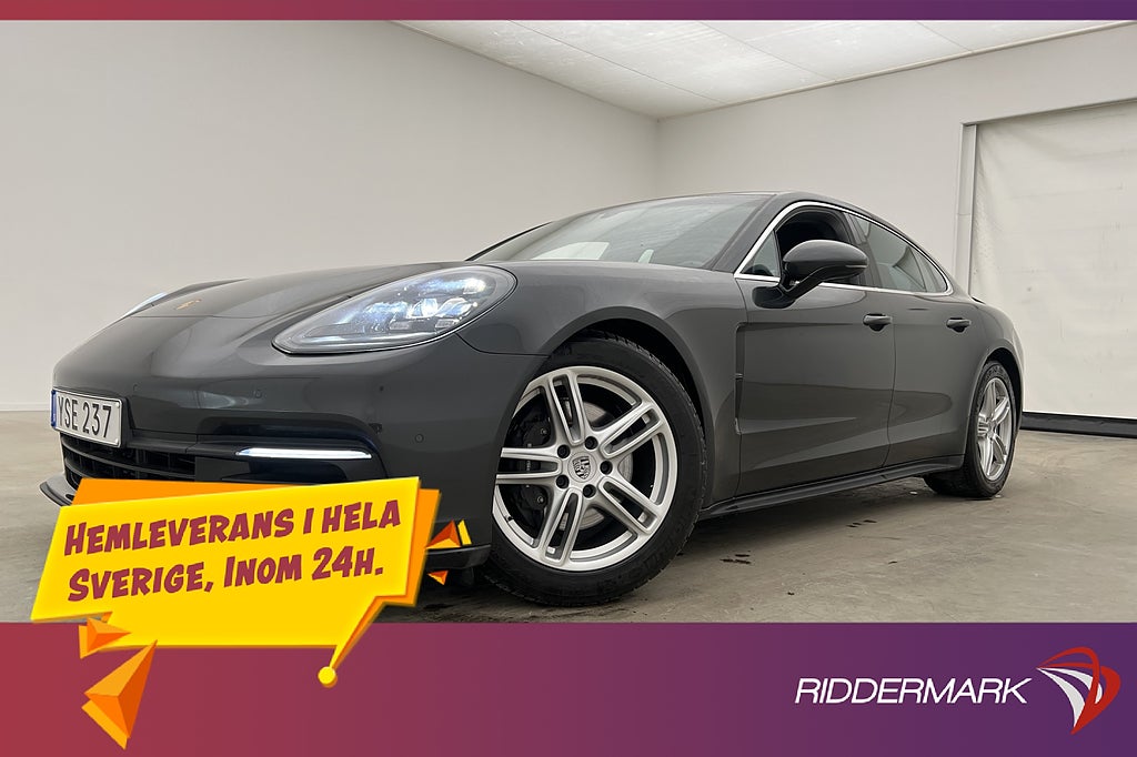 Porsche Panamera PDK 330hk BOSE PASM Skinn Navi Rattvärme