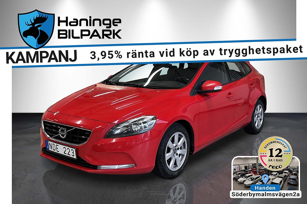 Volvo V40 D2 / B-KAMERA / AD-DISPLAY /SUPERDEAL fr 3,95%
