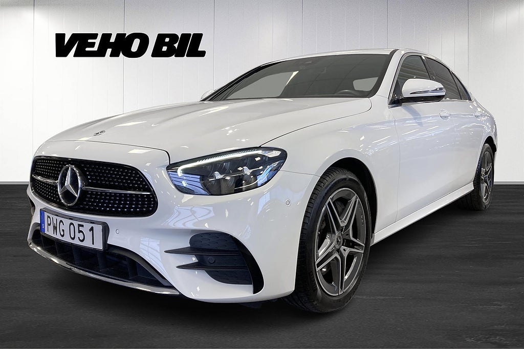 Mercedes-Benz E 300 de Sedan | AMG Line | Värmare | Avtagbart drag