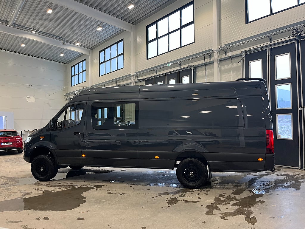 Mercedes-Benz Sprinter 319 CDI 4x4 Mixto Extra Lång Kamera D-Värme Drag