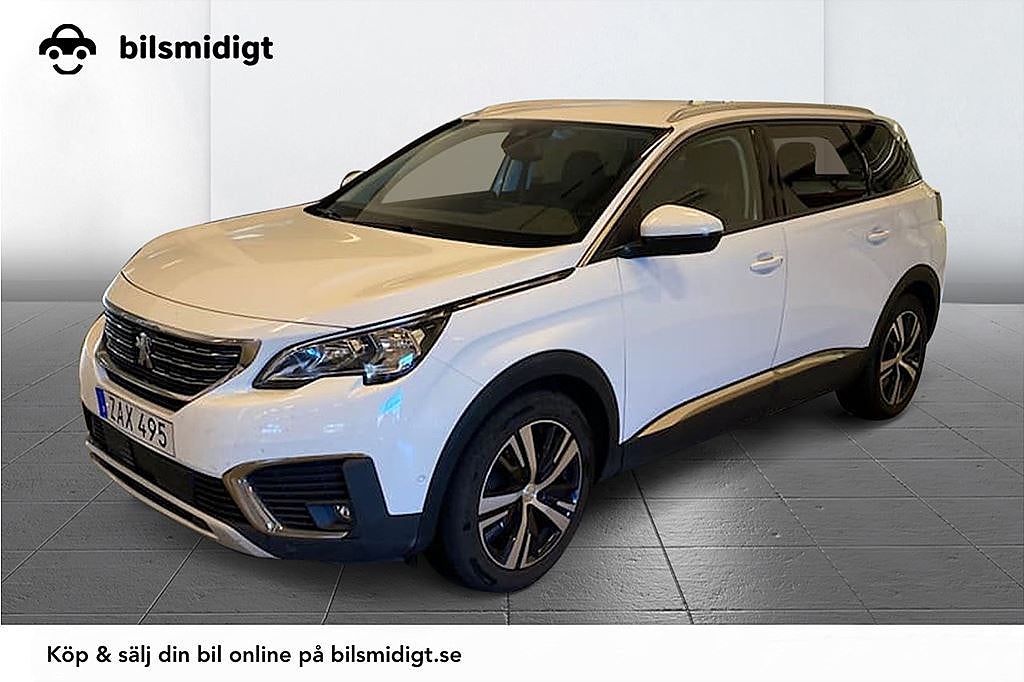 Peugeot 5008 Allure 7-sits Drag Värmare Kamera Delläder 120hk
