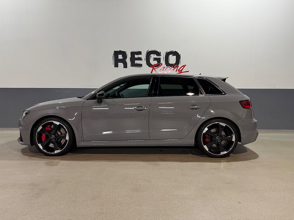 Audi RS3 Sportback B&O, Svensksåld 