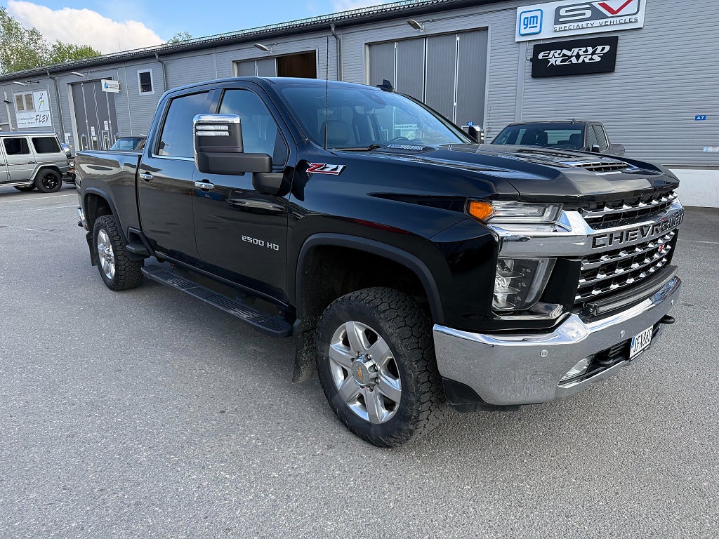 Chevrolet Silverado 2500 HD Crew Cab 6.6 V8 Duramax 4WD, 1 Ägare, Mkt fin!