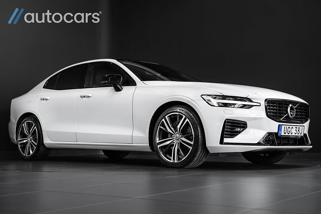 Volvo S60 T8 TE 392hk AWD R-Design | Panorama|H/K|360°| 19" |Navi