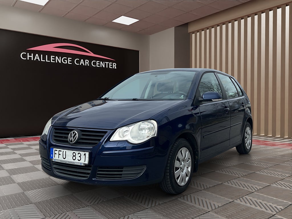 Volkswagen Polo  1.4 Comfortline Euro 4 Årsskatt 1262 kr, ny Besiktigas