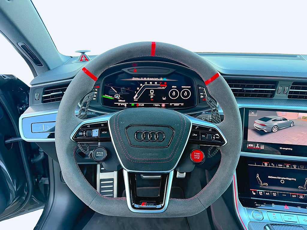 Audi RS7 Performance 630hk 22" RS-Design Pano RS-7R ABT MOMS/VAT 2025, bild 20