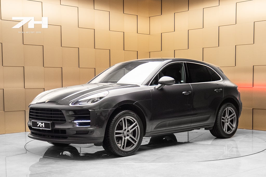 Porsche Macan S PDK 354 hk / Kamera / Värmare  / Dragkrok / Nyservad 