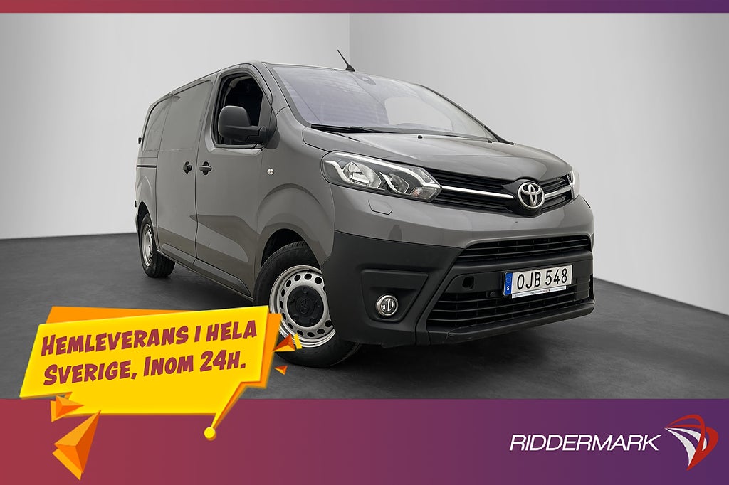 Toyota ProAce L2 Värmare HUD Dragkrok MOMS 3-Sit V-Inredd