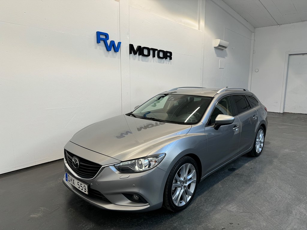 Mazda 6 Wagon 175hk 2.2 Optimum BOSE Drag B-kamera Navi 